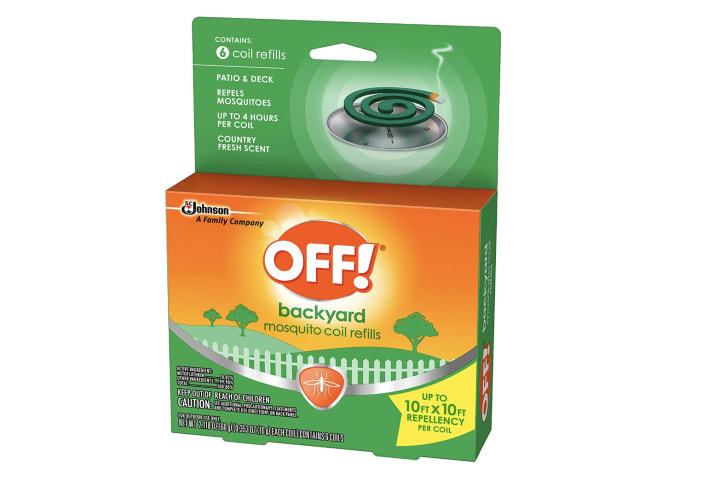 OFF! Backyard Mosquito Repellent Coil Refills