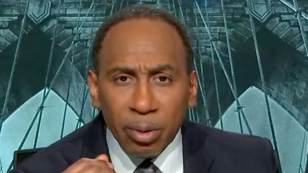 Stephen A. Smith is concerned about college basketball. 