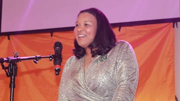 Tiffani Dawn-Sykes, vice president and director of Intercollegiate Athletics at FAMU, was the guest speaker during the Alachua County chapter of the Florida A&M University National Alumni Association's 2023 Scholarship Celebration on Saturday at the Cotton Club Museum and Cultural Center at 837 SE Seventh Ave.