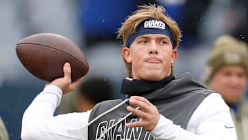 New York Giants quarterback Jaxson Dart