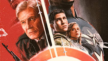 Official key art for Captain America: Brave New World. 