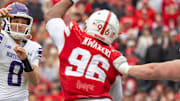 Williams Nwaneri totaled 27 tackles, 2.5 sacks, and 1 PBU in his redshirt freshman season at Nebraska. 