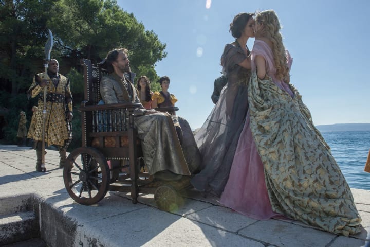 Game of Thrones season 5 episode 9 The Dance of Dragons Dorne Ellaria Sand Myrcella Baratheon Prince Doran Martell Sand Snakes