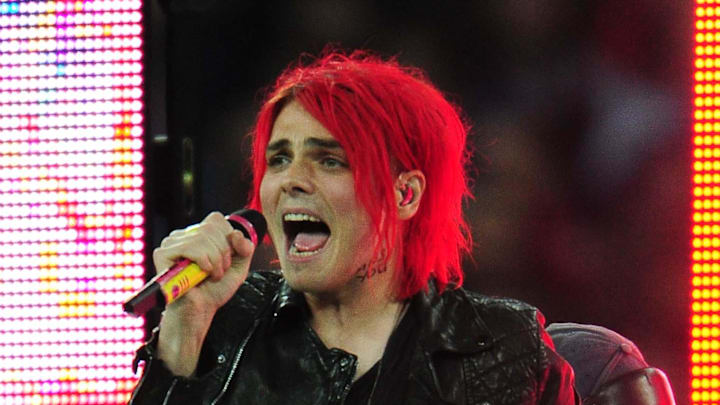 My Chemical Romance performs in concert