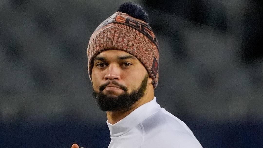 Chicago Bears quarterback Caleb Williams