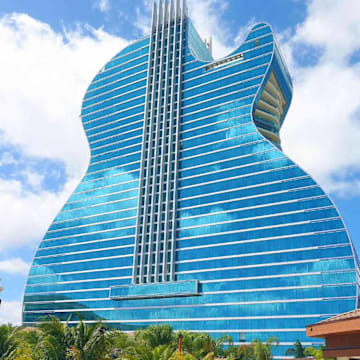 Guitar Tower at the Seminole Hard Rock Hotel & Casino Hollywood