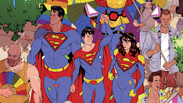 Superman #27 variant cover by Rachael Stott. Image courtesy DC Comics