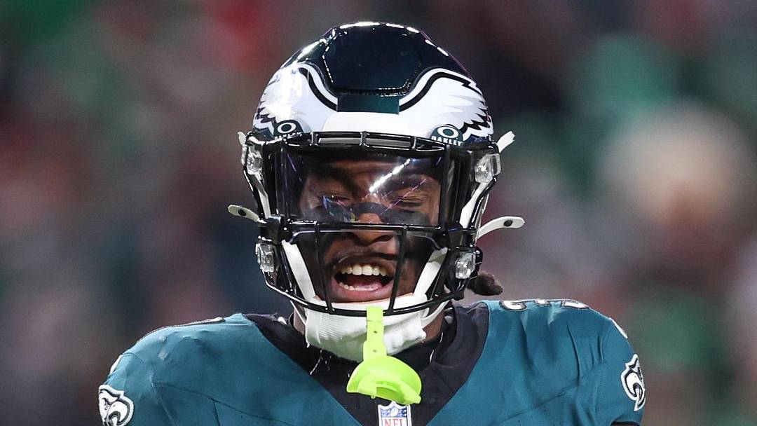 Philadelphia Eagles running back Tank Bigsby