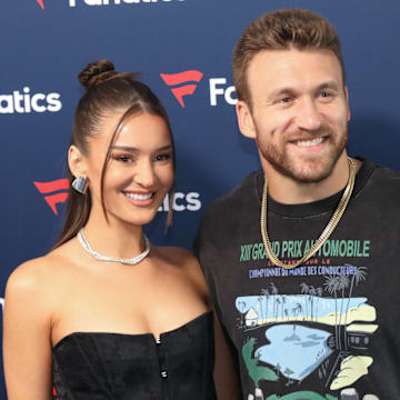 Kristin and Kyle Juszczyk