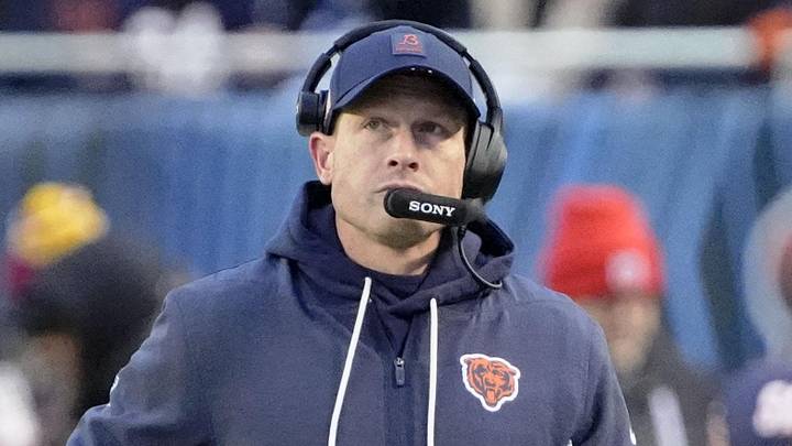 Chicago Bears head coach Ben Johnson