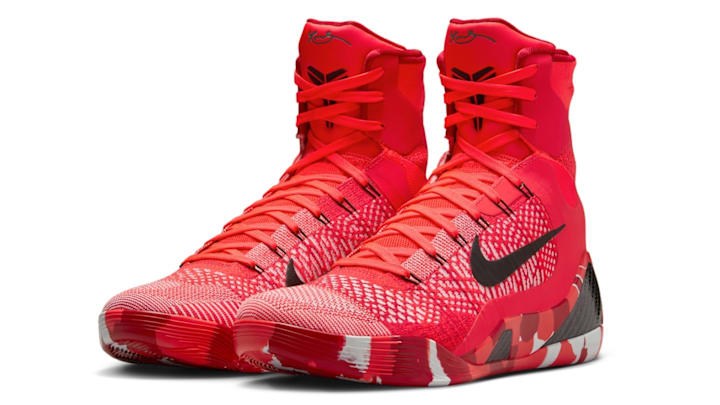 Kobe 9 red and black hot sale