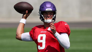 Minnesota Vikings QB J.J. McCarthy
