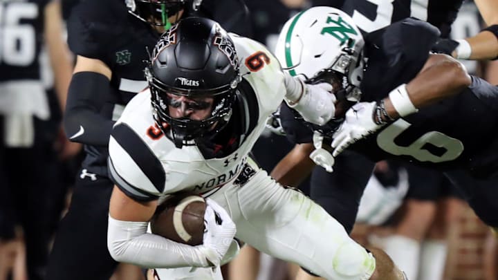 The Norman Tigers come in at the No.1 spot in the latest Class 6A-1 computer rankings. The Norman Tigers come in at the No.1 spot in the latest Class 6A-1 computer rankings.