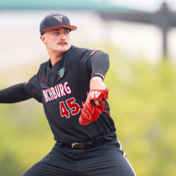 Lynchburg pitcher Wesley Arrington committed to Virginia baseball as a graduate transfer.