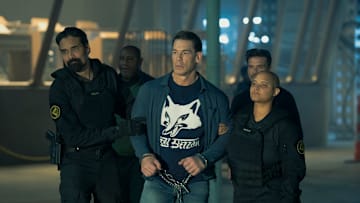 John Cena as Christopher Smith in Peacemaker season 2. (Courtesy of HBO Max)