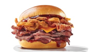 Bourbon BBQ Brisket Sandwich
