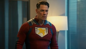 John Cena as Christopher Smith in Peacemaker season 2.