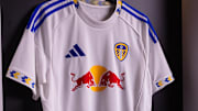 Leeds United's 2025/26 home kit.