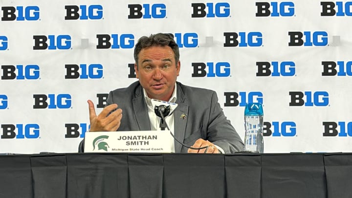 Jonathan Smith at Big Ten Football Media Days