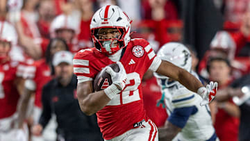 Nebraska's Isaiah Mozee is presumed to be the Huskers starting running back against the Utah Utes. 