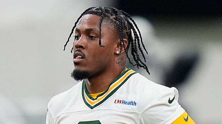 Green Bay Packers running back Josh Jacobs