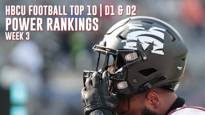 HBCU Football Top 10 Power Ranking, D1 & D2 | Week 3