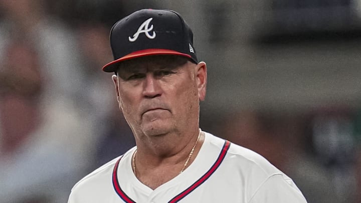 Atlanta Braves manager Brian Snitker