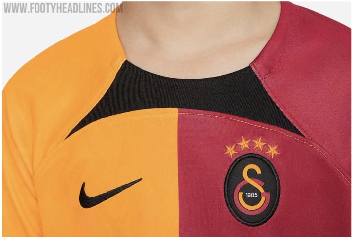 Footy Headlines sitesinde yer alan 2022-2023 Galatasaray forması