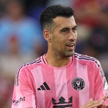 Sergio Busquets will likely be a key piece of Inter Miami's success if they can beat FC Cincinnati. 