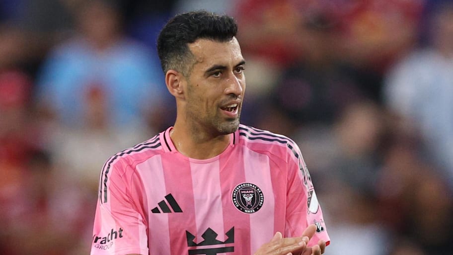 Sergio Busquets will likely be a key piece of Inter Miami's success if they can beat FC Cincinnati.  | Vincent Carchietta-Imagn Images