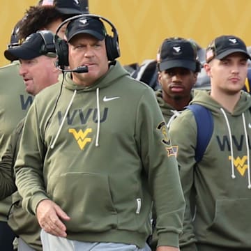 West Virginia University head coach Rich Rodriguez