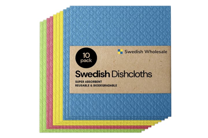 Best gifts of 2023: Swedish Wholesale Swedish Dishcloths, Pack of 10