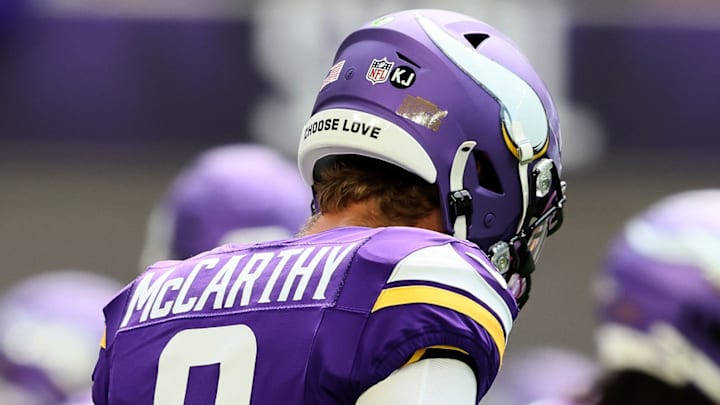 Minnesota Vikings QB J.J. McCarthy