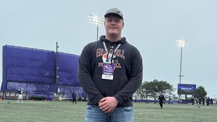 Will Slagle, one of the top offensive line prospects in the Class of 2027, underwent surgery recently. Slagle plays for Grinnell High School.