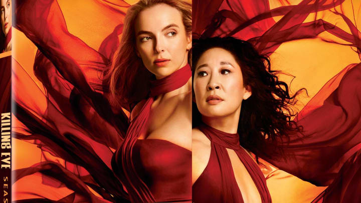 Killing Eve Season 3 Blu-ray cover -- Photo Credit: Publicity Coordinator Samantha Luckert/AMC Networks SVOD
