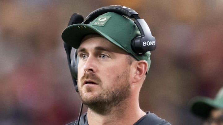 Green Bay Packers quarterbacks coach Sean Mannion