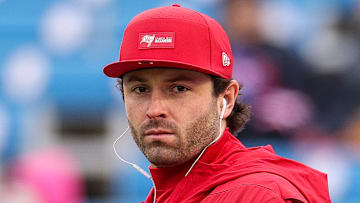 Tampa Bay Buccaneers QB Baker Mayfield has been dealing with an AC joint sprain suffered in last week's loss.