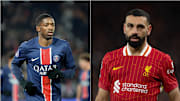Ousmane Dembele et Mohamed Salah s'affrontent lors de PSG - Liverpool ce mercredi en Ligue des Champions. 
