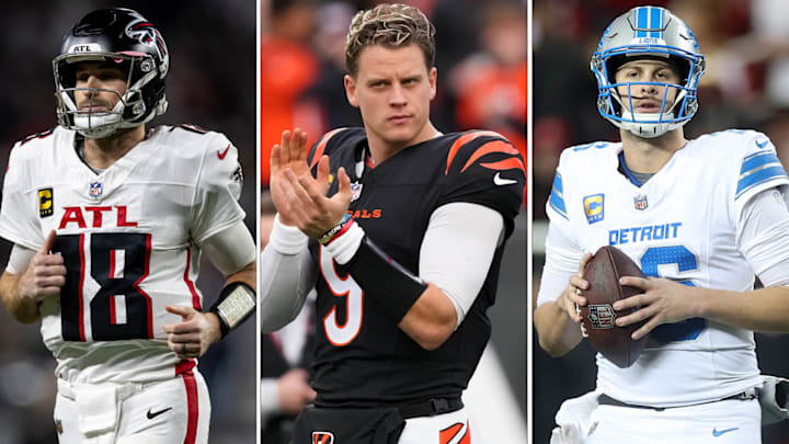 Kirk Cousins, Joe Burrow and Jared Goff all starred on the second season of the Netflix show "Quarterback." Kirk Cousins, Joe Burrow and Jared Goff all starred on the second season of the Netflix show "Quarterback."