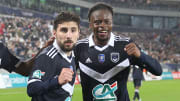 Junior Mwanga (à droite) a été élu homme du match face à l'AS Saint-Etienne. 