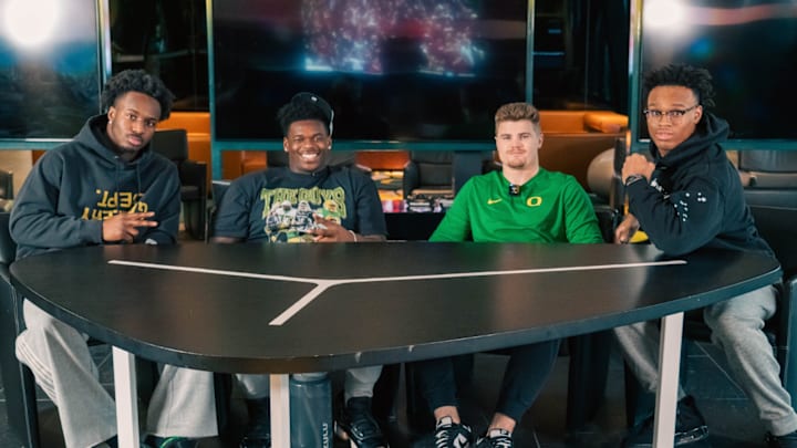 Oregon Ducks Football Hilarious Interview: Marcus Harper, Bryce Boettcher, Jeff Bassa, Devon Jackson Oregon Ducks Football Hilarious Interview: Marcus Harper, Bryce Boettcher, Jeff Bassa, Devon Jackson