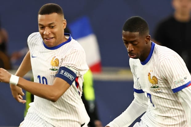 Kylian Mbappe, Ousmane Dembele
