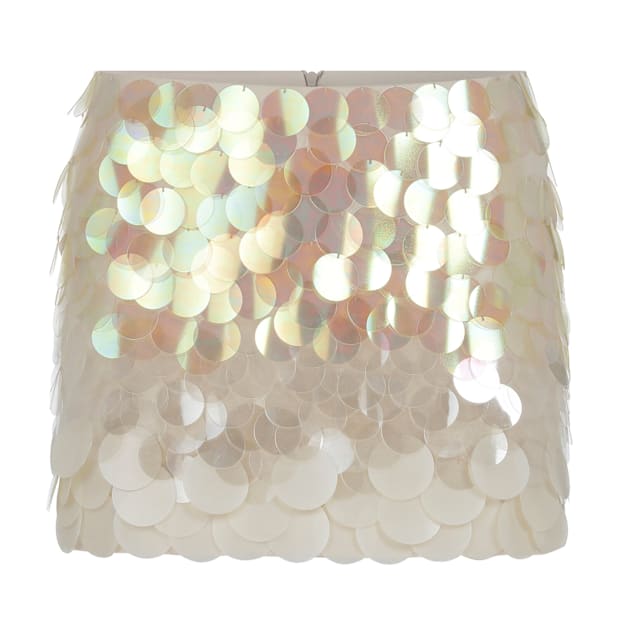 Sequined mini skirt