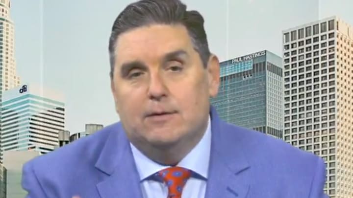 Brian Windhorst reacts to Luka Doncic ejection. Brian Windhorst reacts to Luka Doncic ejection.