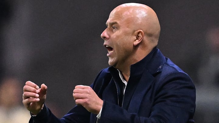 Arne Slot brought his star striker off after 45 minutes. Arne Slot brought his star striker off after 45 minutes.