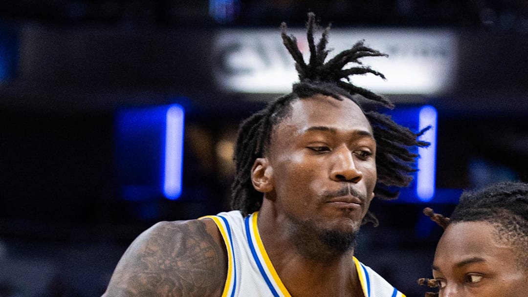 Indiana Pacers guard Quenton Jackson defends