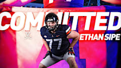 Dartmouth offensive line transfer Ethan Sipe announces his commitment to the Virginia football program.