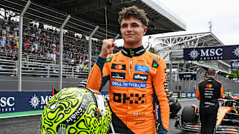 Lando Norris arrives in Vegas on back-to-back wins.