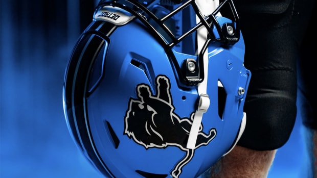 Lions alternate helmet