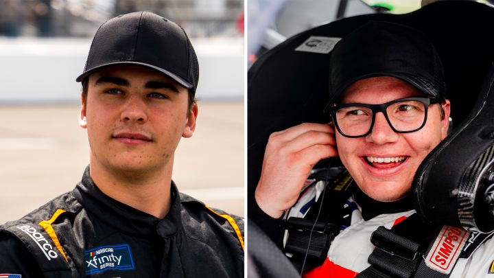 Sam Mayer (left) and Sheldon Creed (right) will officially join the Haas Factory Team NASCAR Xfinity Series program in 2025 on multiyear agreements. Photo Credit